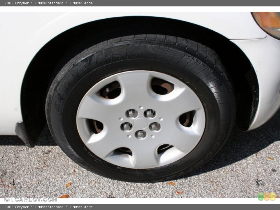 2003 Chrysler PT Cruiser  Wheel and Tire Photo #55232653