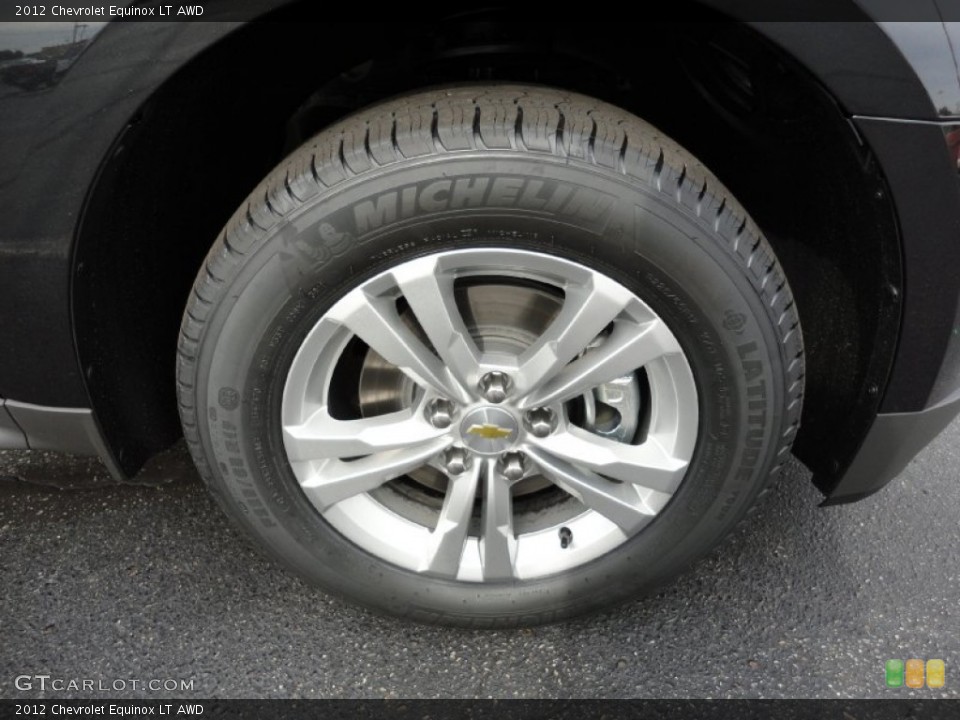 2012 Chevrolet Equinox LT AWD Wheel and Tire Photo #55235302