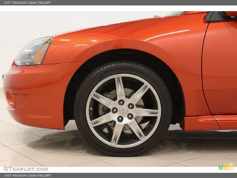 2007 Mitsubishi Galant RALLIART Wheel and Tire Photo #55237512