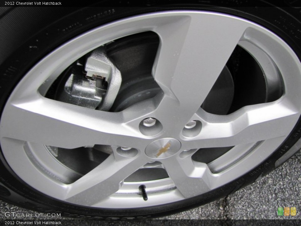 2012 Chevrolet Volt Hatchback Wheel and Tire Photo #55237692