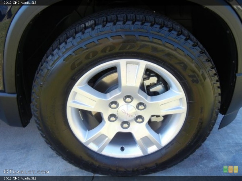 2012 GMC Acadia SLE Wheel and Tire Photo #55241041