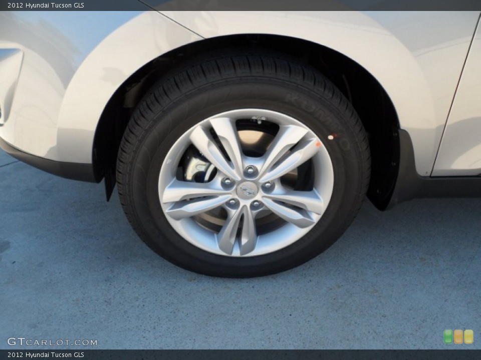 2012 Hyundai Tucson GLS Wheel and Tire Photo #55241524
