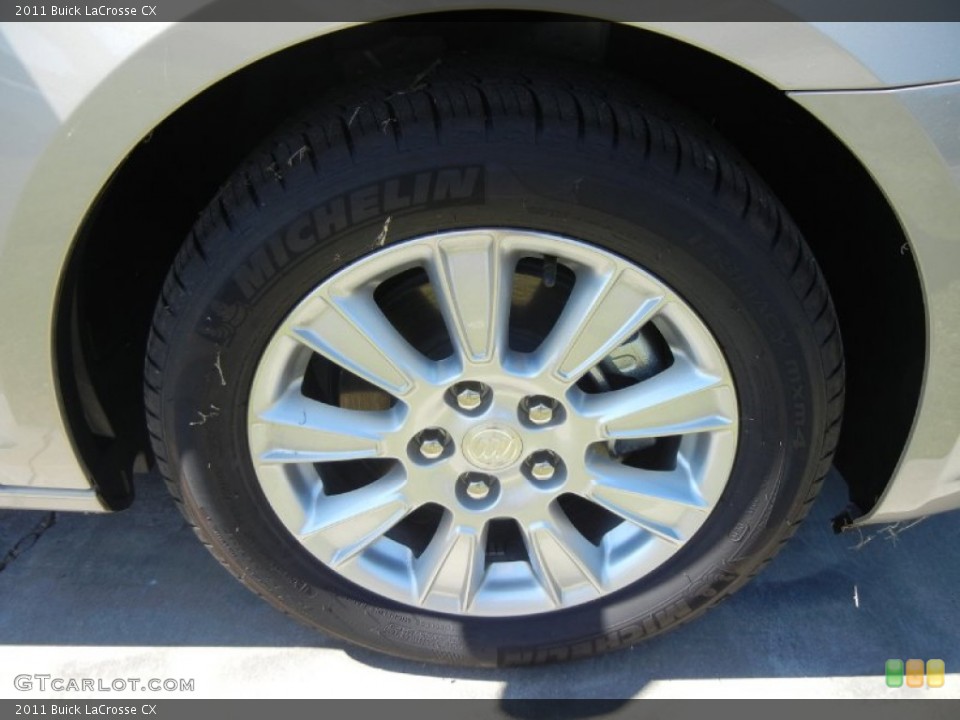 2011 Buick LaCrosse CX Wheel and Tire Photo #55241831