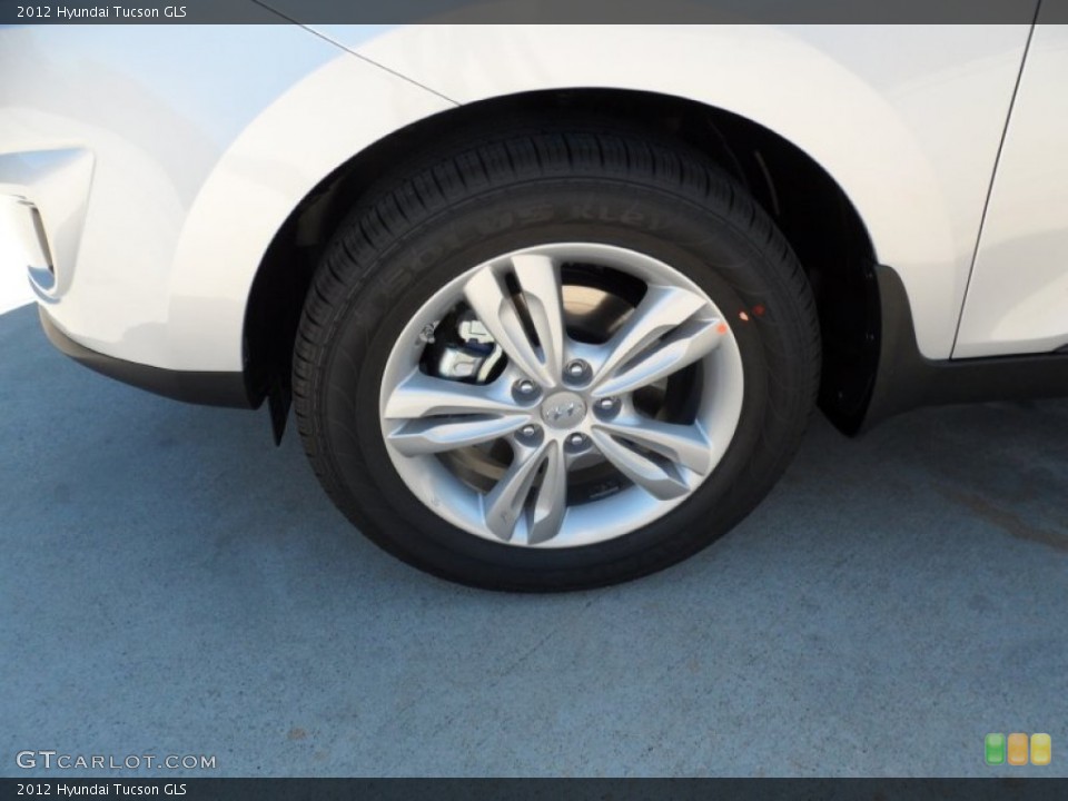 2012 Hyundai Tucson GLS Wheel and Tire Photo #55241860