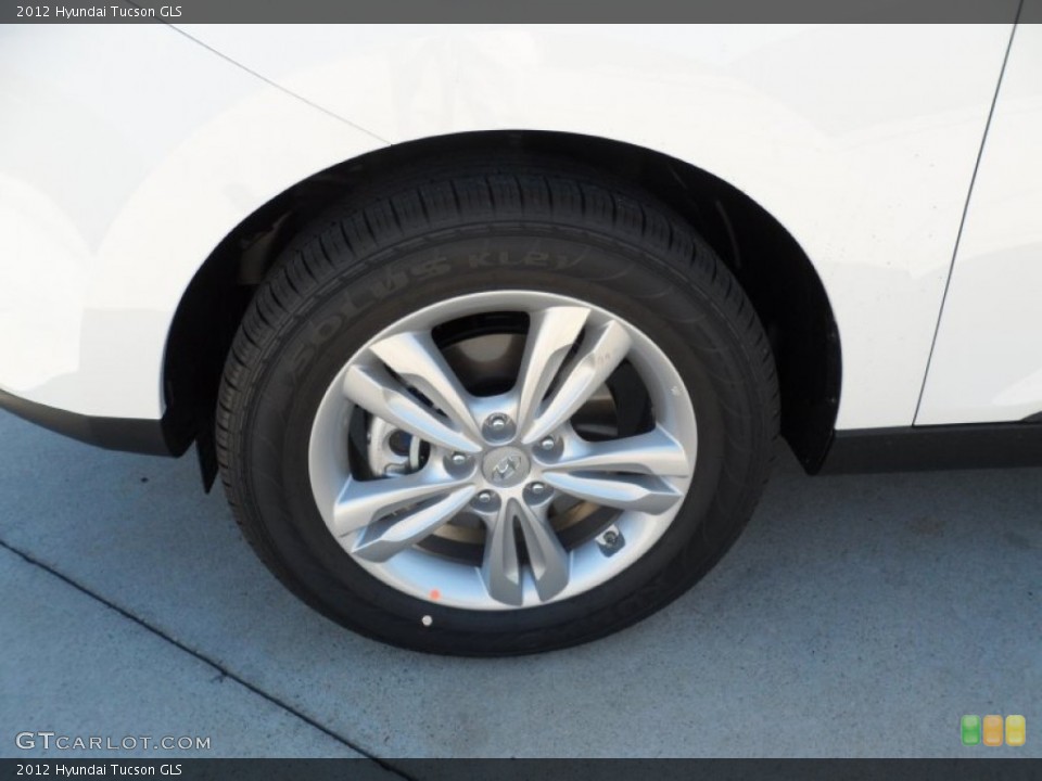 2012 Hyundai Tucson GLS Wheel and Tire Photo #55242574