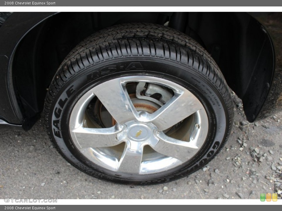 2008 Chevrolet Equinox Sport Wheel and Tire Photo #55243855