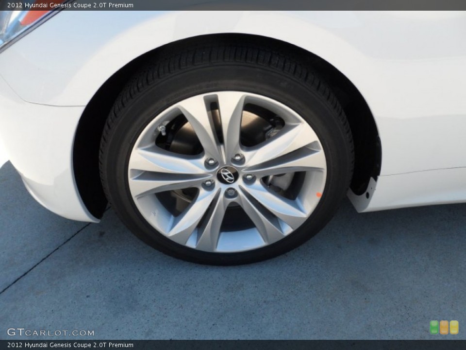 2012 Hyundai Genesis Coupe 2.0T Premium Wheel and Tire Photo #55243867