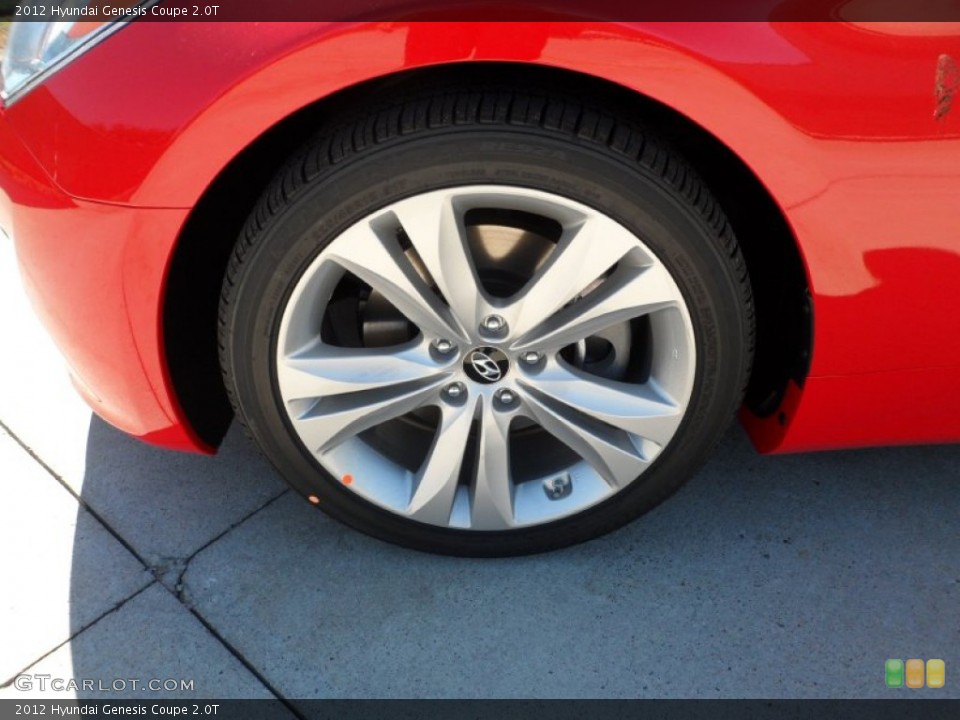 2012 Hyundai Genesis Coupe 2.0T Wheel and Tire Photo #55244170