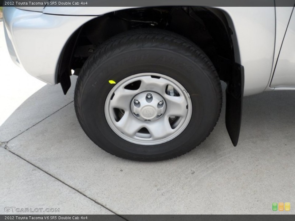 2012 Toyota Tacoma V6 SR5 Double Cab 4x4 Wheel and Tire Photo #55244461