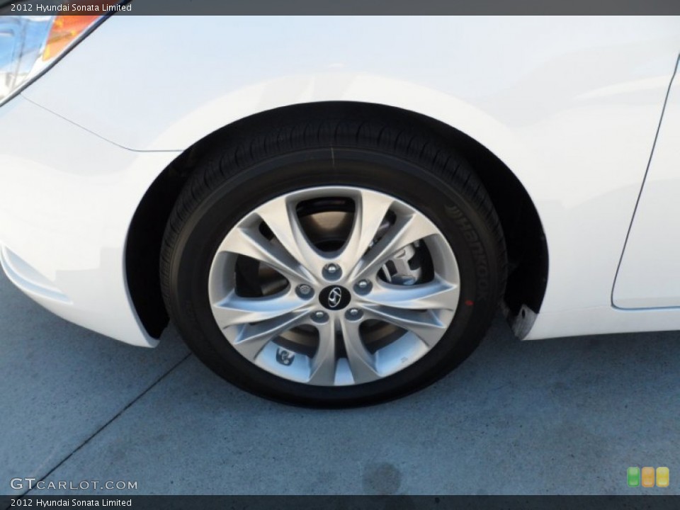 2012 Hyundai Sonata Limited Wheel and Tire Photo #55244785