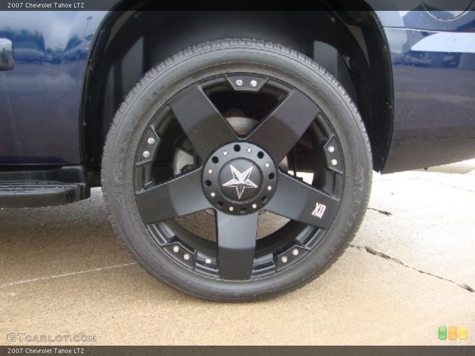 2007 Chevrolet Tahoe Custom Wheel and Tire Photo #55248469