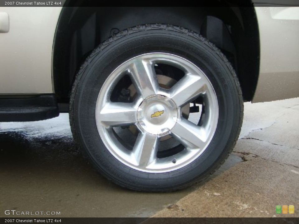 2007 Chevrolet Tahoe LTZ 4x4 Wheel and Tire Photo #55248979
