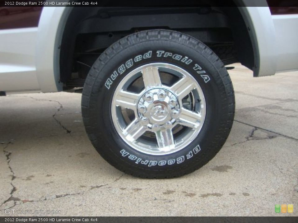 2012 Dodge Ram 2500 HD Laramie Crew Cab 4x4 Wheel and Tire Photo #55252443
