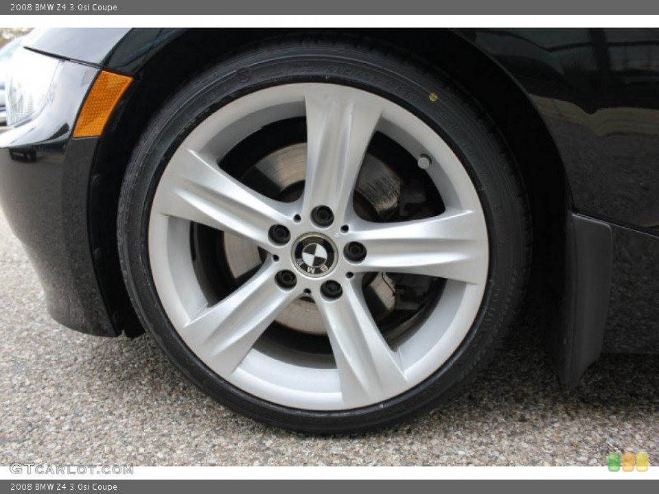2008 BMW Z4 3.0si Coupe Wheel and Tire Photo #55254451