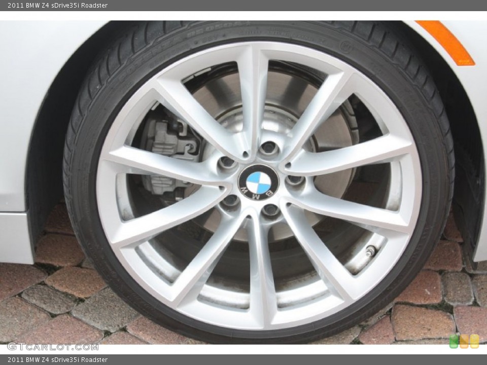 2011 BMW Z4 sDrive35i Roadster Wheel and Tire Photo #55258462