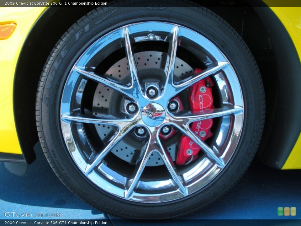 2009 Chevrolet Corvette Z06 GT1 Championship Edition Wheel and Tire Photo #55259350