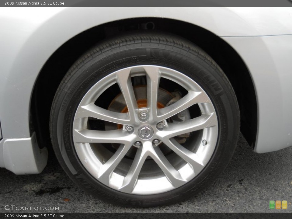 2009 Nissan Altima 3.5 SE Coupe Wheel and Tire Photo #55261675