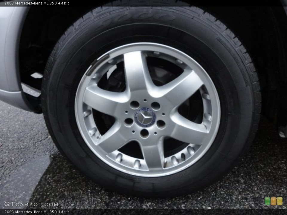 2003 Mercedes-Benz ML 350 4Matic Wheel and Tire Photo #55267408