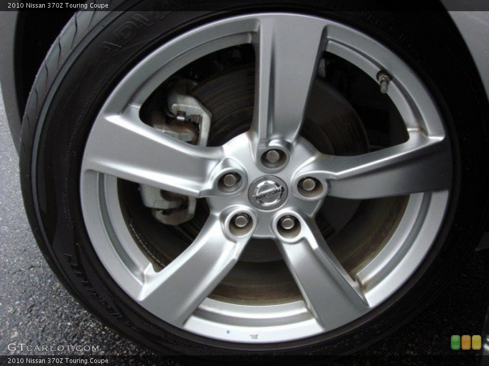 2010 Nissan 370Z Touring Coupe Wheel and Tire Photo #55268122