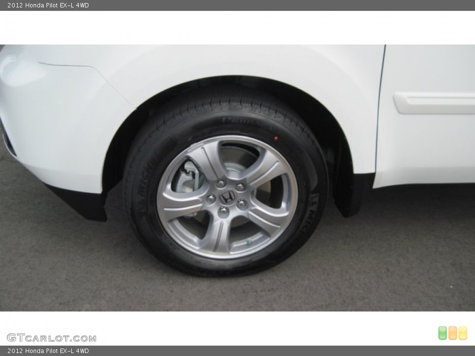 2012 Honda Pilot EX-L 4WD Wheel and Tire Photo #55270927