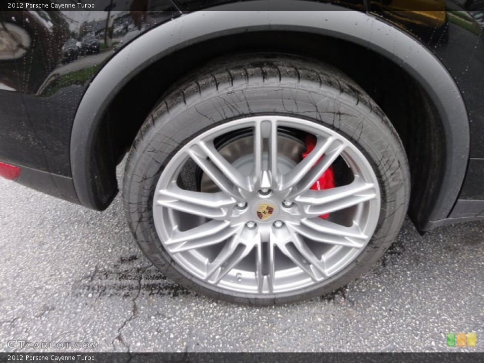 2012 Porsche Cayenne Turbo Wheel and Tire Photo #55272512