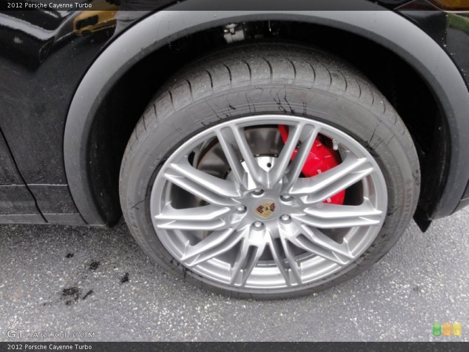 2012 Porsche Cayenne Turbo Wheel and Tire Photo #55272521