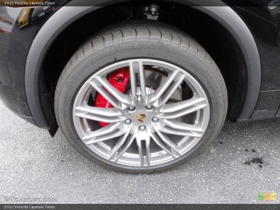 2012 Porsche Cayenne Turbo Wheel and Tire Photo #55272546