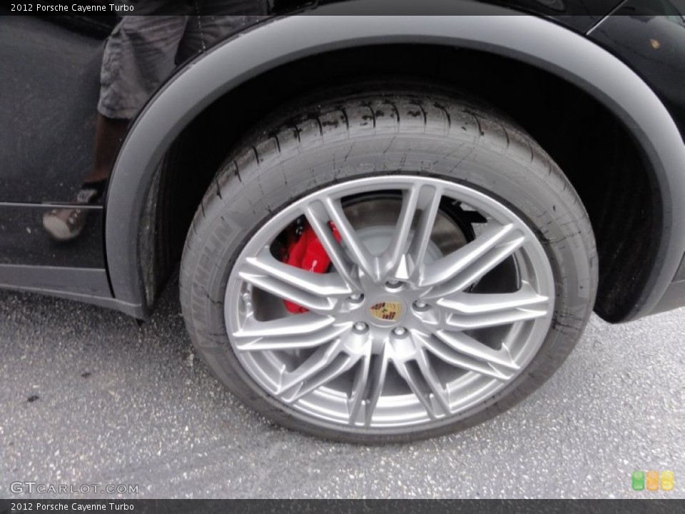 2012 Porsche Cayenne Turbo Wheel and Tire Photo #55272561