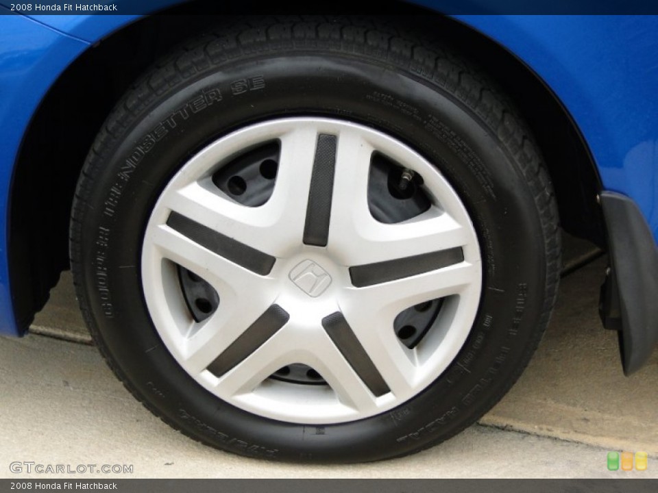 2008 Honda Fit Hatchback Wheel and Tire Photo #55272680