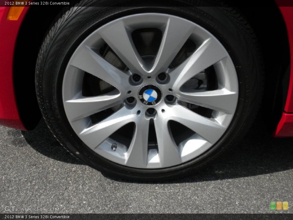 2012 BMW 3 Series 328i Convertible Wheel and Tire Photo #55276558