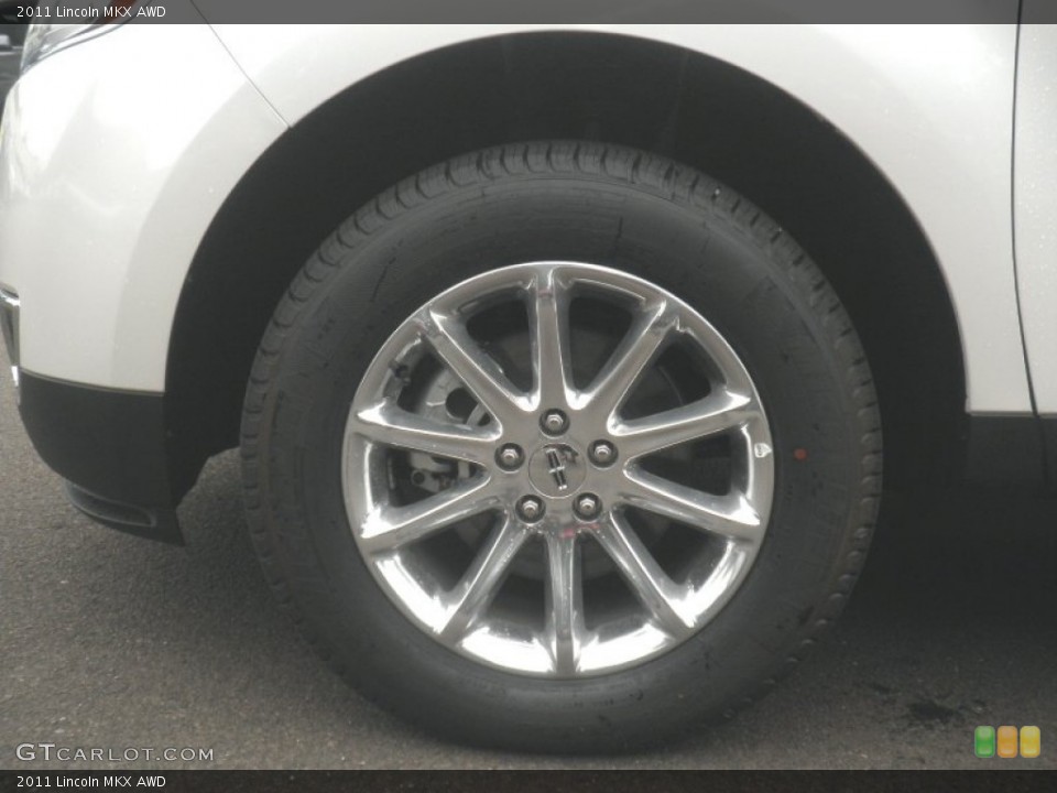 2011 Lincoln MKX AWD Wheel and Tire Photo #55277765