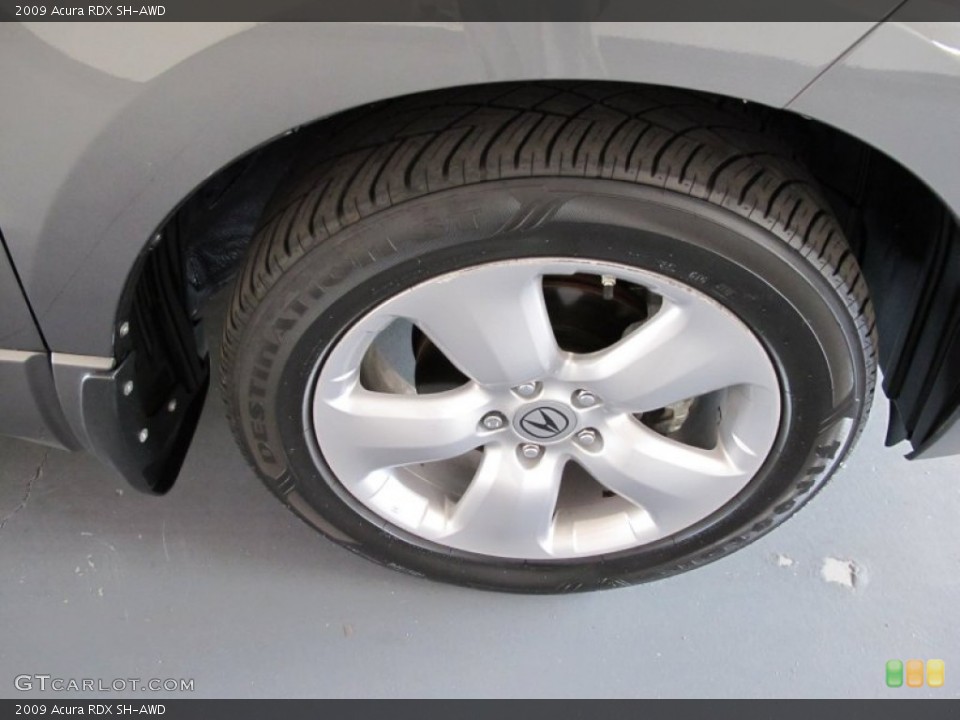 2009 Acura RDX SH-AWD Wheel and Tire Photo #55278120