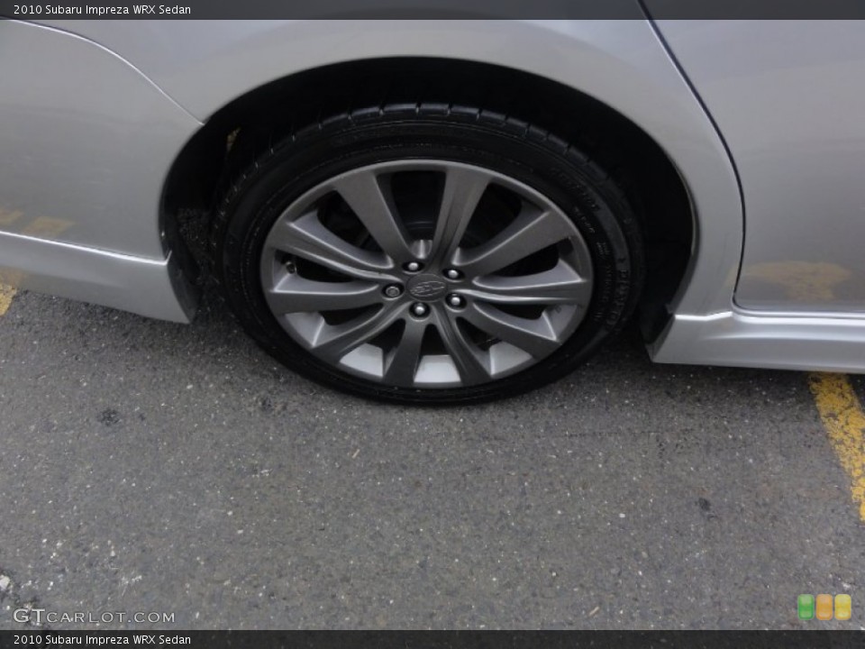 2010 Subaru Impreza WRX Sedan Wheel and Tire Photo #55278149