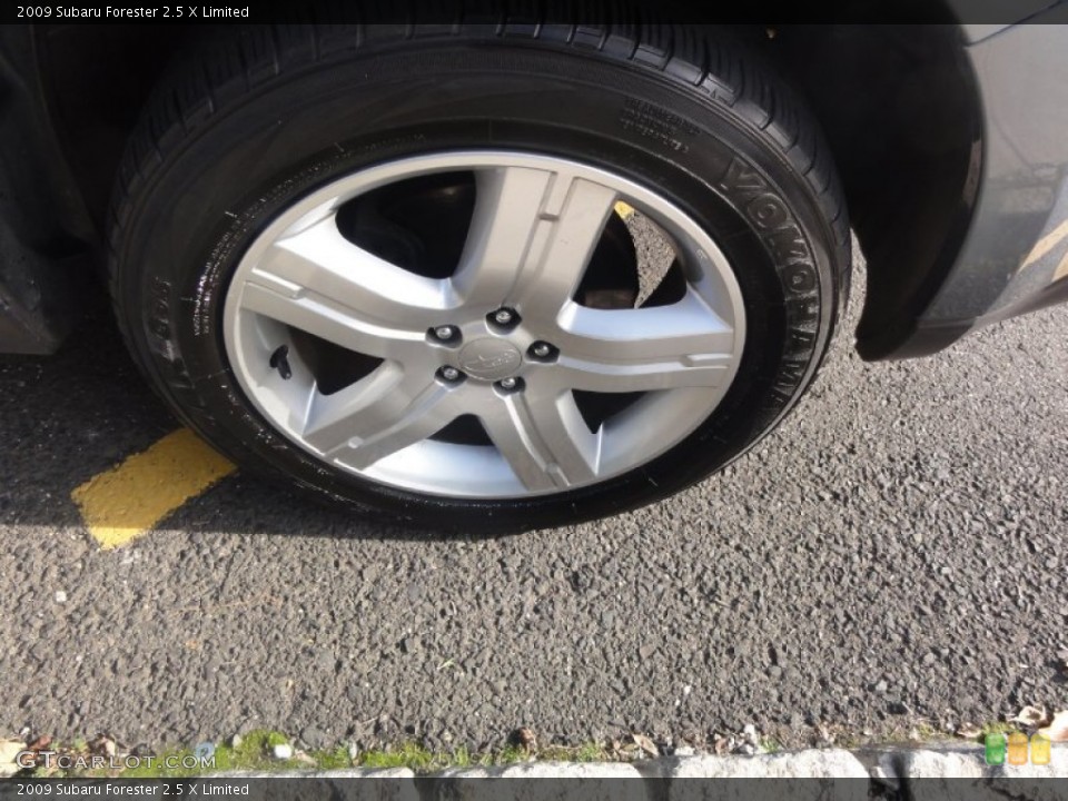 2009 Subaru Forester 2.5 X Limited Wheel and Tire Photo #55278662