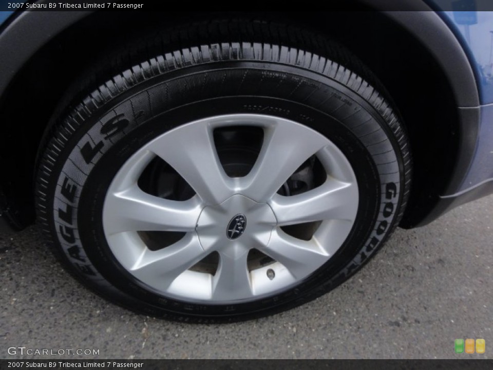 2007 Subaru B9 Tribeca Limited 7 Passenger Wheel and Tire Photo #55278995
