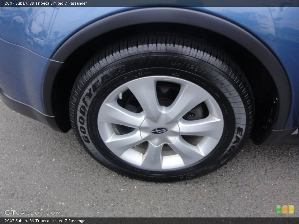 2007 Subaru B9 Tribeca Limited 7 Passenger Wheel and Tire Photo #55279001