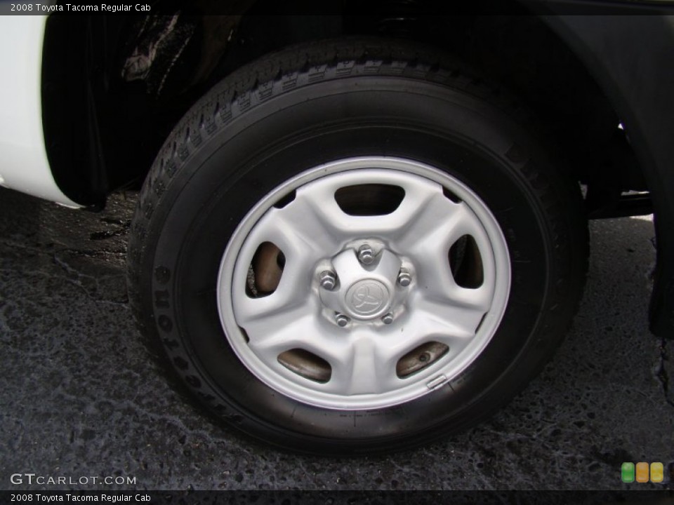 2008 Toyota Tacoma Regular Cab Wheel and Tire Photo #55280364