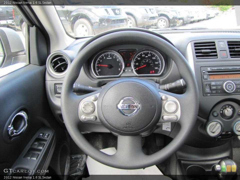 2012 Nissan Versa 1.6 SL Sedan Wheel and Tire Photo #55282392