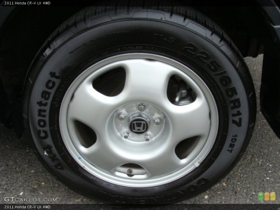 2011 Honda CR-V LX 4WD Wheel and Tire Photo #55286692