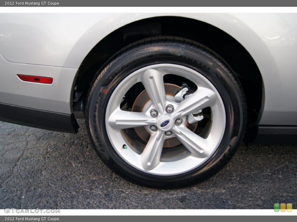 2012 Ford Mustang GT Coupe Wheel and Tire Photo #55287862
