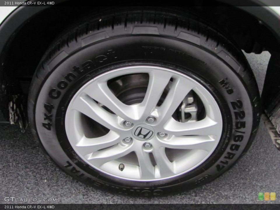 2011 Honda CR-V EX-L 4WD Wheel and Tire Photo #55293580