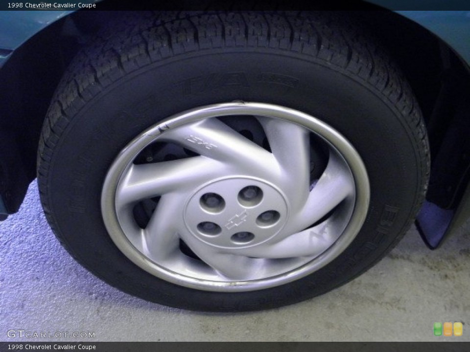 1998 Chevrolet Cavalier Coupe Wheel and Tire Photo #55293862