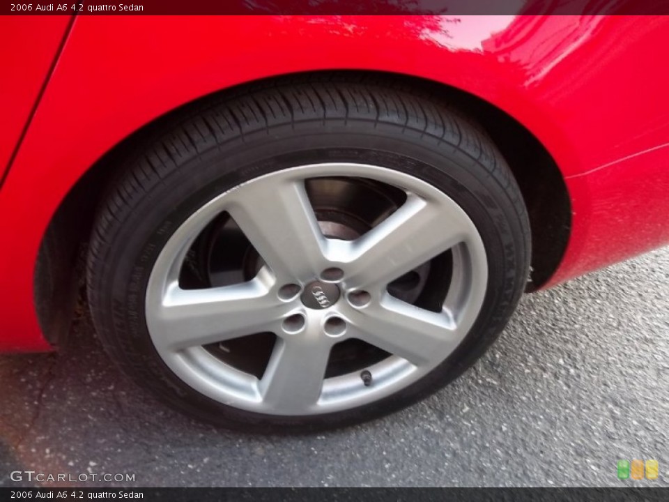 2006 Audi A6 4.2 quattro Sedan Wheel and Tire Photo #55295053