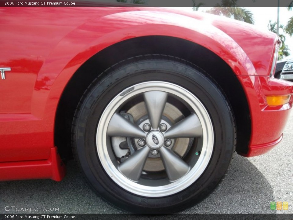 2006 Ford Mustang GT Premium Coupe Wheel and Tire Photo #55296304