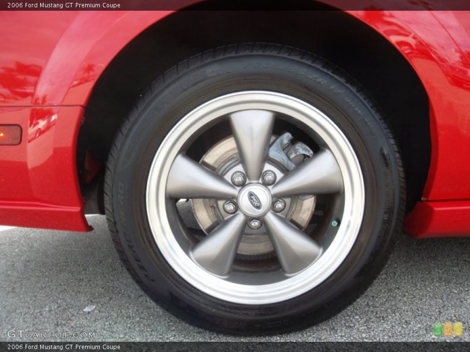 2006 Ford Mustang GT Premium Coupe Wheel and Tire Photo #55296310