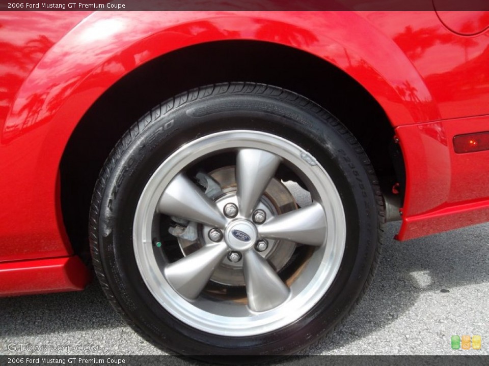 2006 Ford Mustang GT Premium Coupe Wheel and Tire Photo #55296359