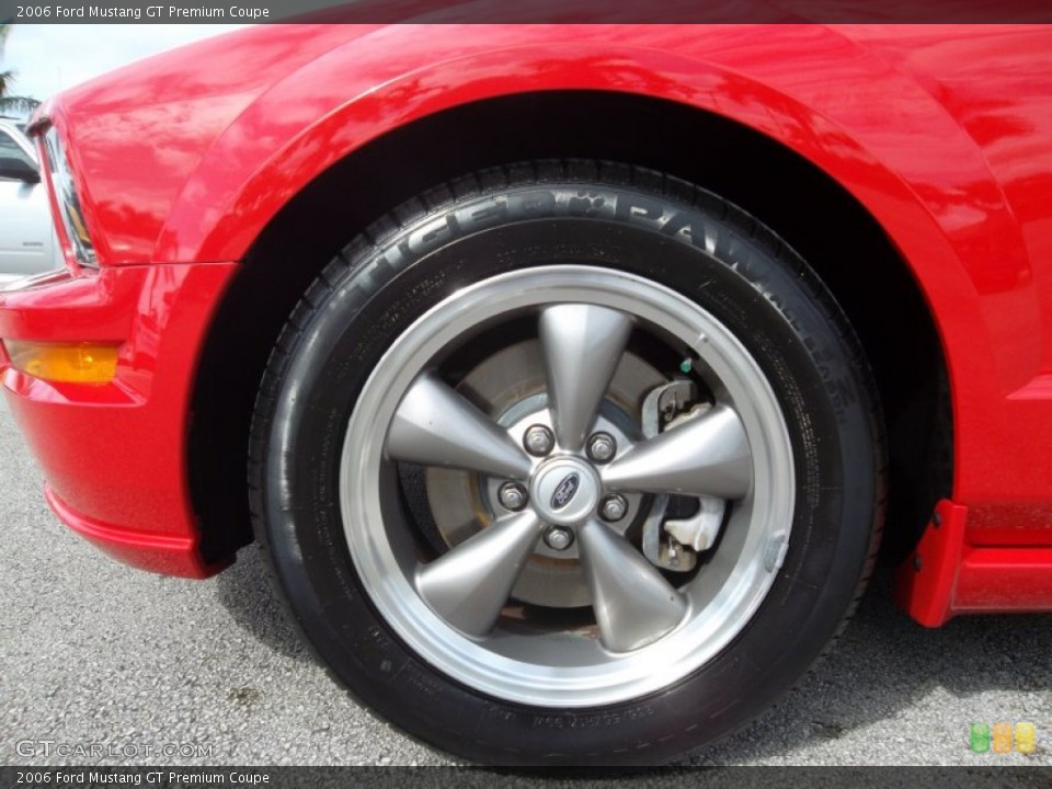 2006 Ford Mustang GT Premium Coupe Wheel and Tire Photo #55296367