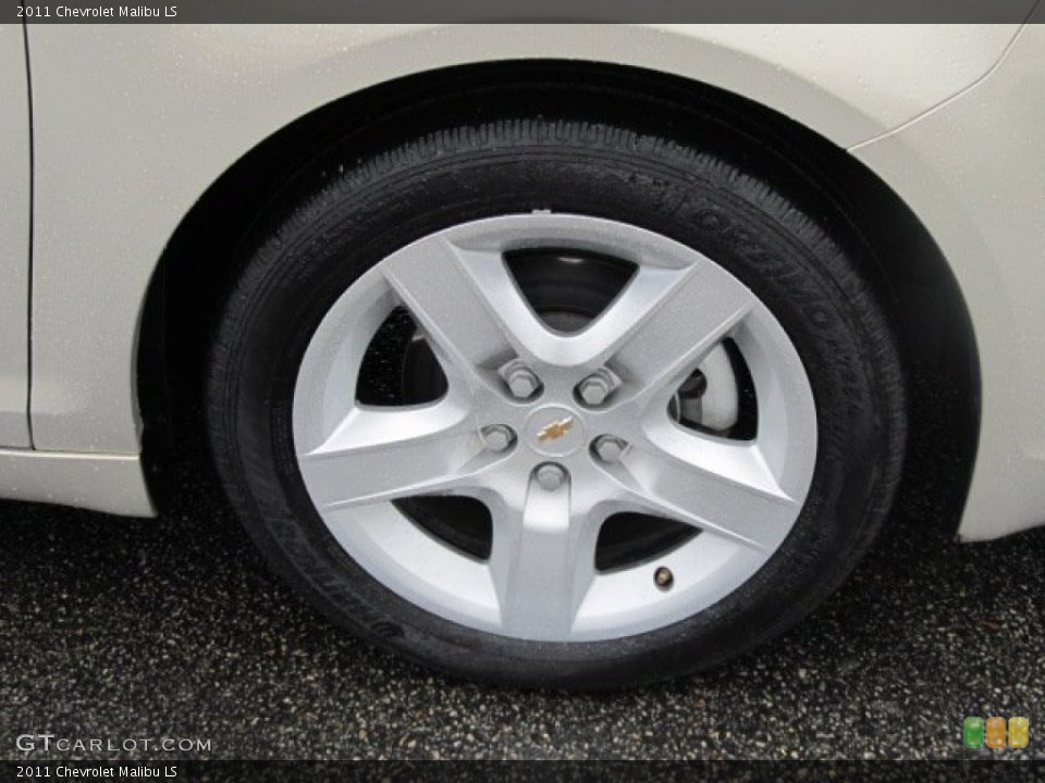 2011 Chevrolet Malibu LS Wheel and Tire Photo #55298521
