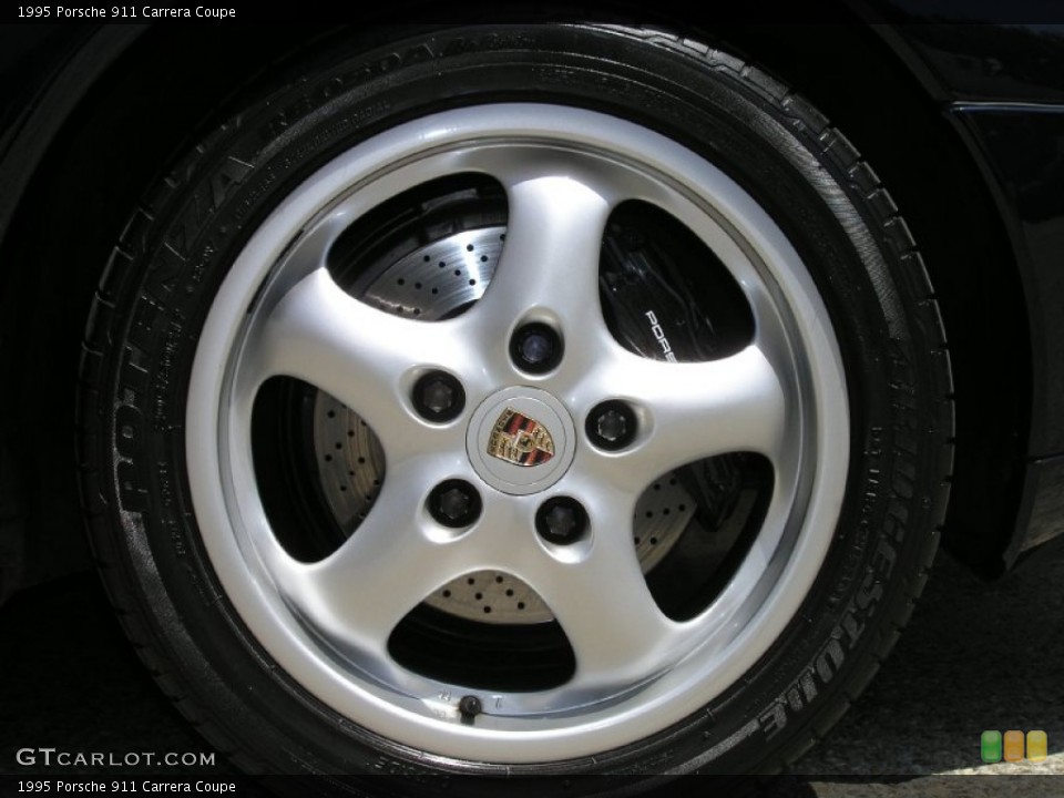 1995 Porsche 911 Carrera Coupe Wheel and Tire Photo #55301689