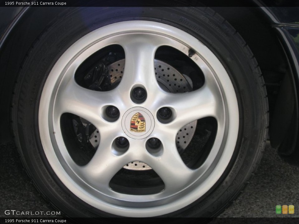 1995 Porsche 911 Carrera Coupe Wheel and Tire Photo #55301704
